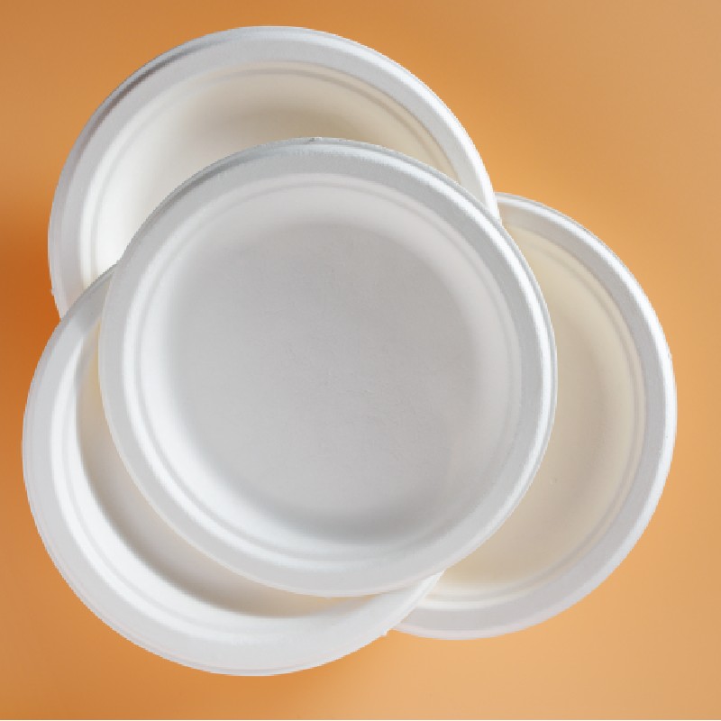 товар Тарелка круглая из целлюлозы, d=230 мм, белая TL013